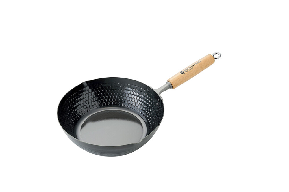 槌目入鉄製いため鍋28cm