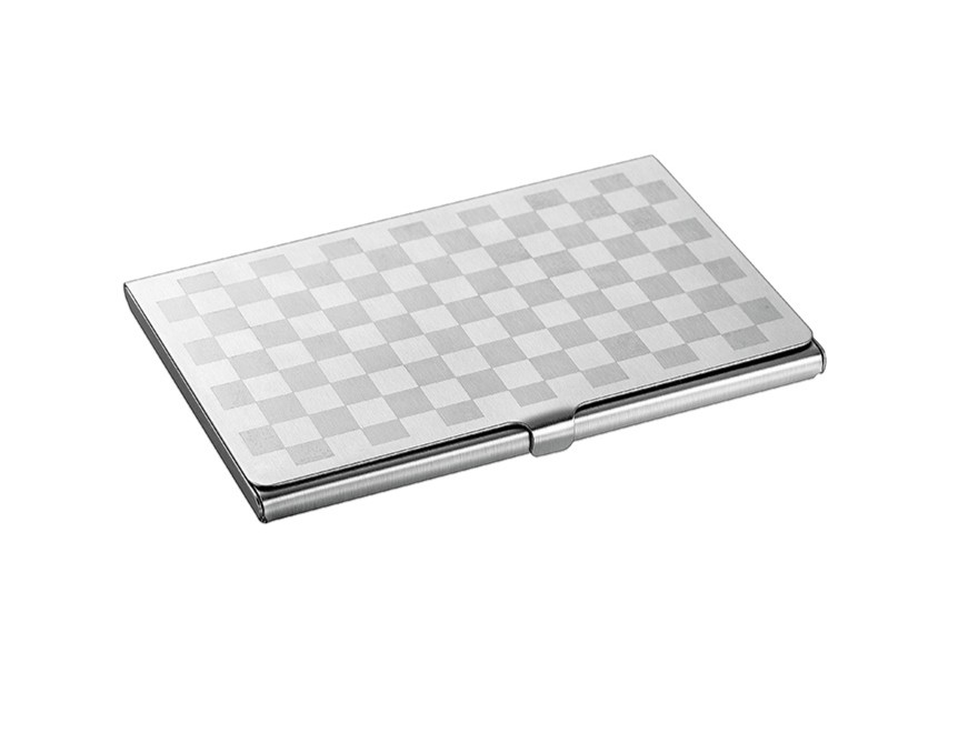 WAGARAステンレスカードケース　市松（いちまつ）