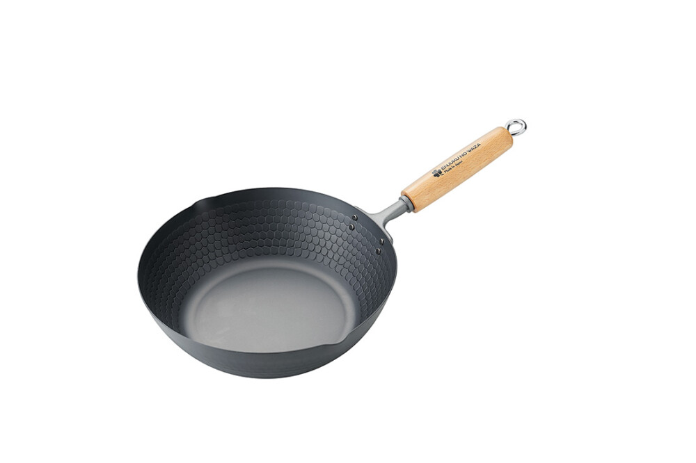 窒化加工　槌目入いため鍋28cm