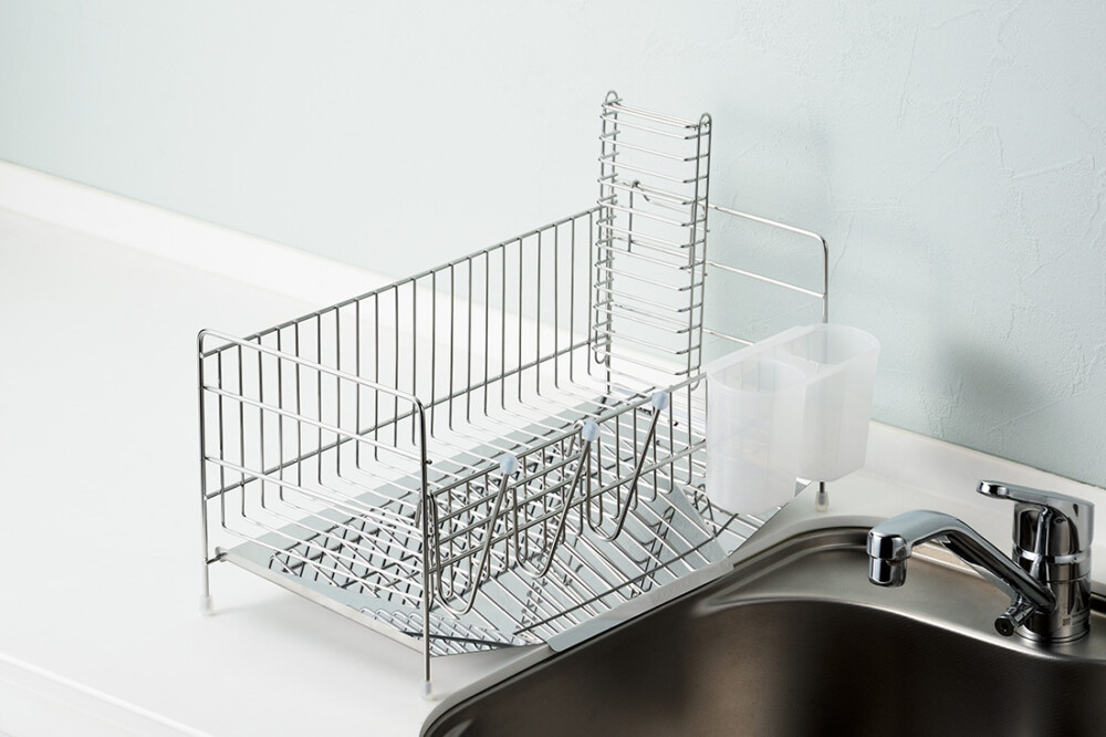 スリム水切りラック