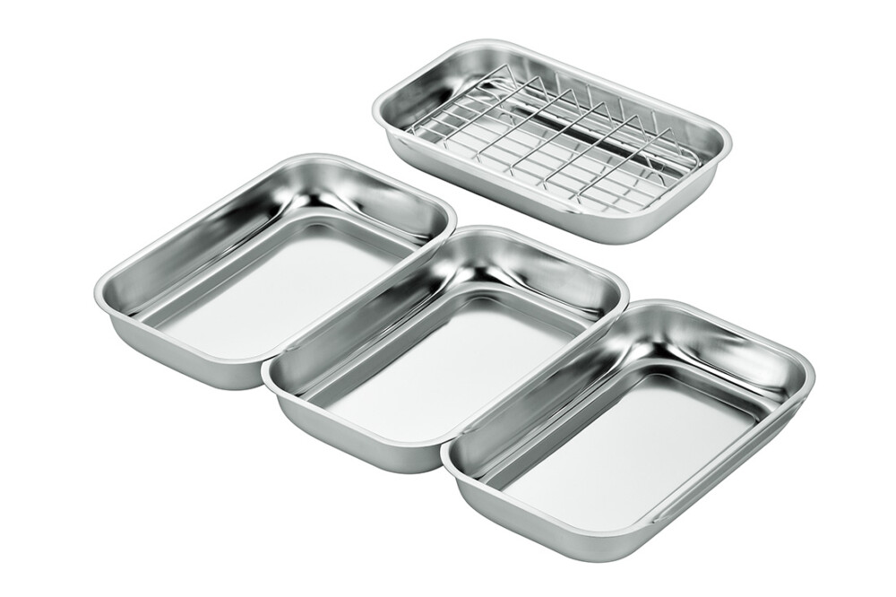 連結バット4P・立てて油切りアミ付