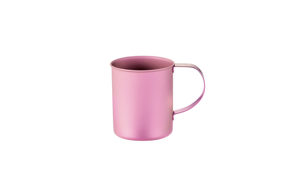 チタンマグカップ240ml（ピンク）